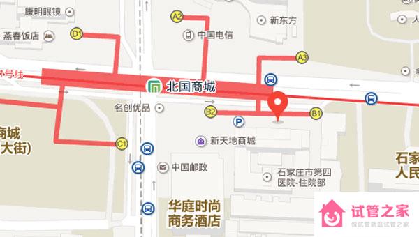 石家莊市第四醫(yī)院本部怎么走