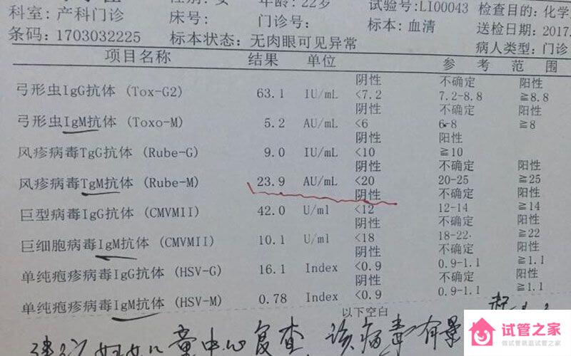 風(fēng)疹病毒抗體igg陽性表明有抗體，對胎兒有無影響看igm