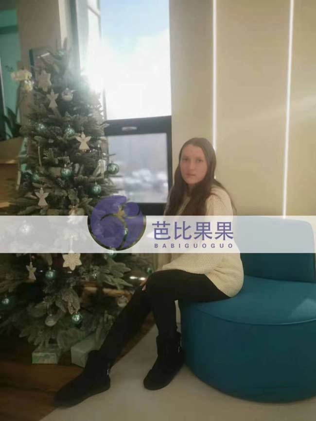 z女士的烏克蘭試管驗孕成功后首次B超檢查