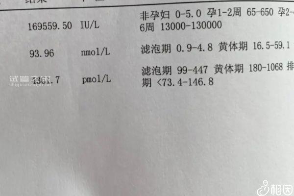 別糾結同一天移植血值差別咋這么大了，先弄清hcg指數(shù)再說