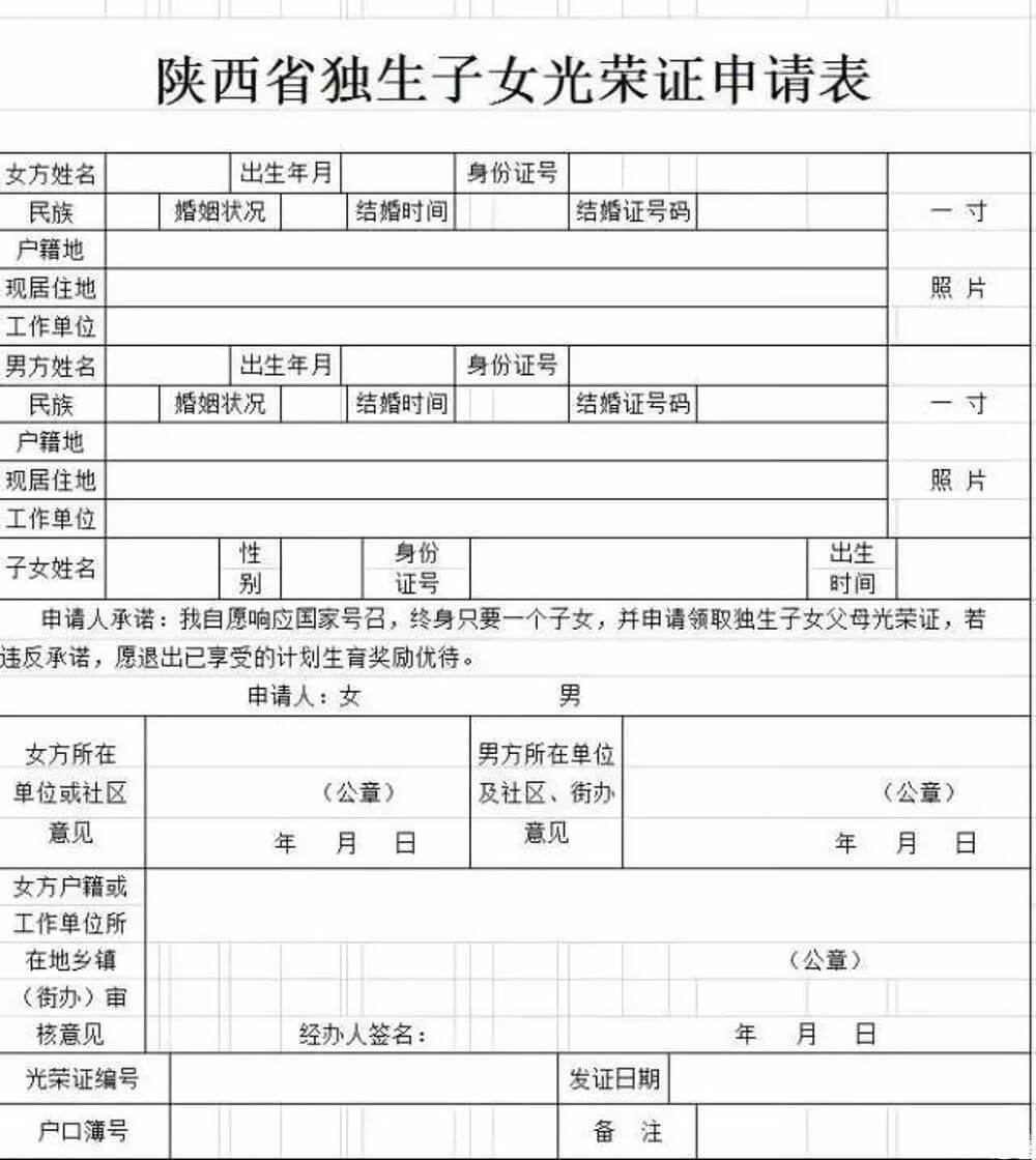 獨(dú)生子女證領(lǐng)取條件、資料一覽，25歲的辦不了了！