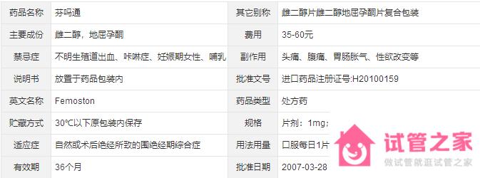 芬嗎通是什么-價格-作用-副作用-注意事項